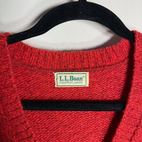 Vintage L.L. Bean Sweater Vest - Picture 2 of 3